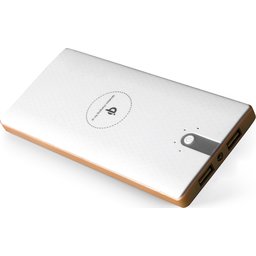 Juice draadloze oplader en powerbank in 1 - 8000 mAh bedrukken