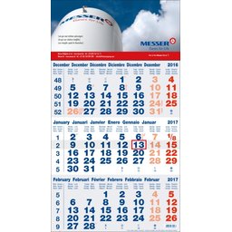kalender blauw