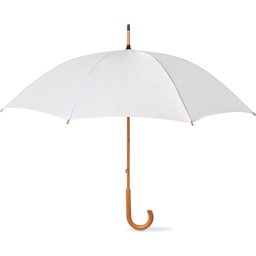 Paraplu met houten handvat bedrukken
