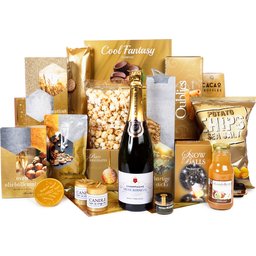 Kerstpakket met Champagne