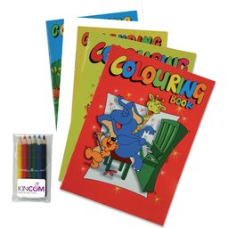 Kleurboek set bedrukken