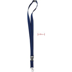 Lanyard Lany-blauw