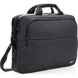 Laptop tas 15 inch - Swiss Peak modern bedrukken