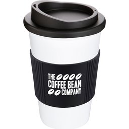 LE9575_White-Mug,-Black-Grip--Lid