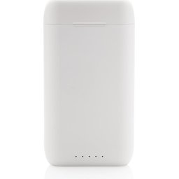 Liberty draadloze oordopjes met 5.000 mAh powerbank-staand