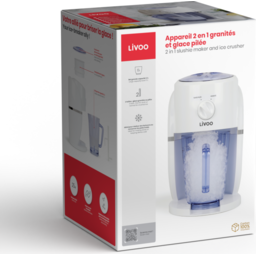 LIVOO 2 in 1 slushiemaker en ijsbreker 9