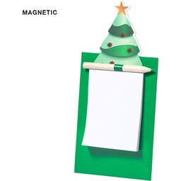 Magneet met notitieblok  X-Mas