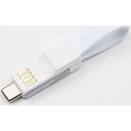 Magnetische usb oplaadkabel sleutelhanger