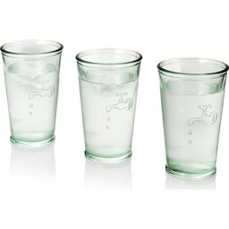 relais honing Beschrijving 3 waterglazen van Jamie Oliver - 3x 350 ml - Pasco Gifts