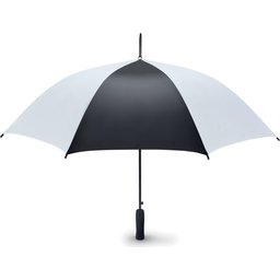 Tweekleurige paraplu bedrukken