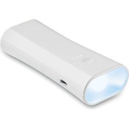 PowerBank met zaklamp bedrukken