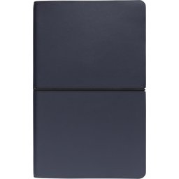 Moderne deluxe softcover notitieboek A5-donkerblauw recht