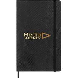 Moleskine 100% VEGEA® Boa notitieboek met zachte kaft - gelijnd L - Zwart - 5