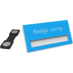 Naambadge Color lichtblauw