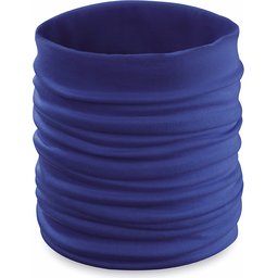 Nekwarmer colsjaal blauw