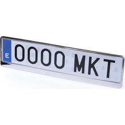 Nummerbord houder bedrukken