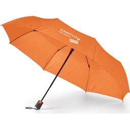 Opvouwbare paraplu in hoes Ø98 cm bedrukken