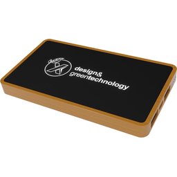 P35 5000 mAh houten powerbank-gepersonaliseerd