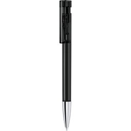 Pen Liberty Clear met metalen punt zwart