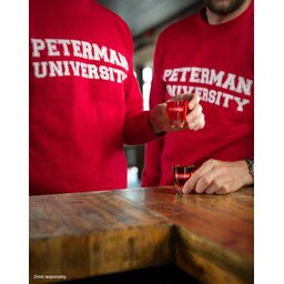 Peterman University sweater