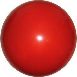 Plastic voetbal rood