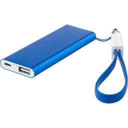 Powerbank met armband van kabels - 2000 mAh