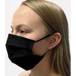 Premium Mondmasker uit katoen 2 lagen   opening voor filter mondkapjes