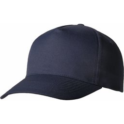 Promocap 5 panel cap blauw