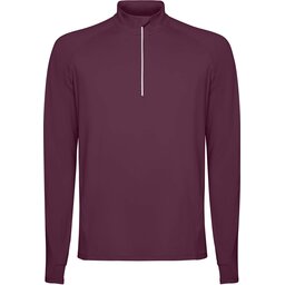 Estambul herensweater met lange mouwen en halve rits bexdrukken