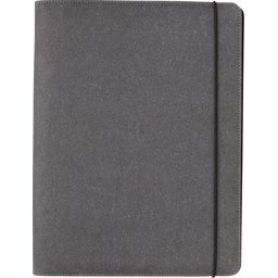Recycled lederen portfolio A4-voorzijde
