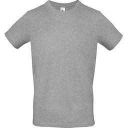 Ringgesponnen T-shirt-sport grijs