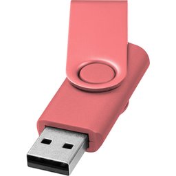Rotate metallic USB 4GB bedrukken