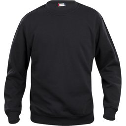 Roundneck sweater zwart