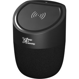 S45 speaker 5W voorzien van draadloze oplader met oplichtend logo-gepersonaliseerd