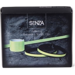 SENZA Set van 2 Reflective Bracelets en Trouser Clips-verpakking