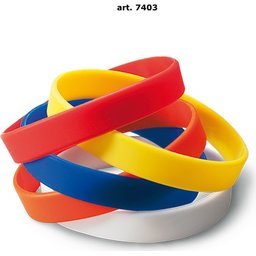 Silicone polsbandjes blanco