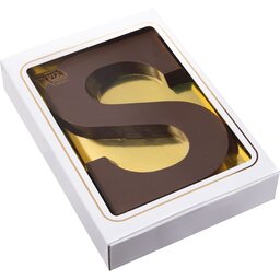 Sint Letter pure chocolade 150 gram
