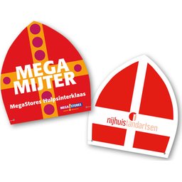 Sint mijters bedrukken