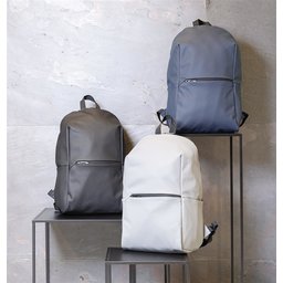 Smooth PU 15.6" laptop rugzak PVC-vrij -sfeerbeeld