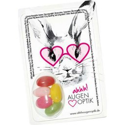 Sweetcard met jellybeans