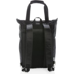 Swiss Peak 15" laptop rugzak en draagtas PVC vrij-achterzijde