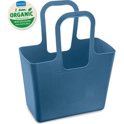 Tasche XL Organic Draagtas blauw