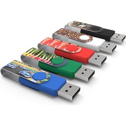 Twister Max Print USB stick - 2GB