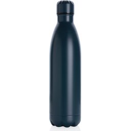 Unikleur vacuum roestvrijstalen fles 750ml-blauw voorzijde