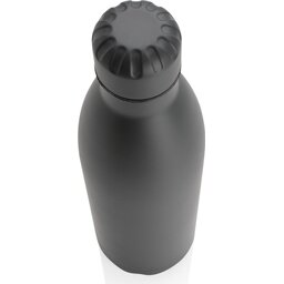 Unikleur vacuum roestvrijstalen fles 750ml-grijs bovenzijde