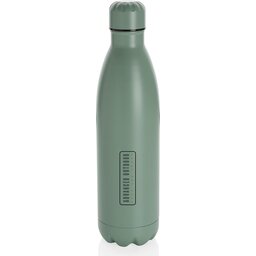 Unikleur vacuum roestvrijstalen fles 750ml-groen gepersonaliseerd