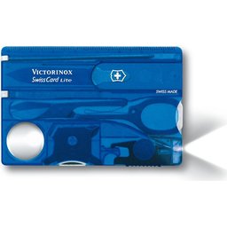 Victorinox SwissCard LED Lite blauw