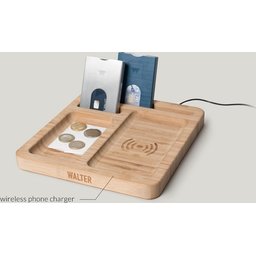 Walter Bamboo Dock wireless charger