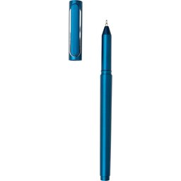 X6 pen met dop en ultra glide inkt - blauw dop