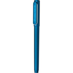 X6 pen met dop en ultra glide inkt -blauw gepersonaliseerd